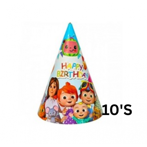 P/HATS COCOMELON 10'S P/HATS COCOMELON 10'S
